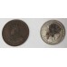 AUSTRALIA MIXED COINS . SILVER AND COPPER COINS . FINE TO aUNCIRCULATED